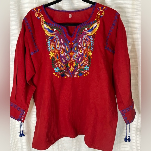 Traditional Mexican blouse - Picture 1 of 4